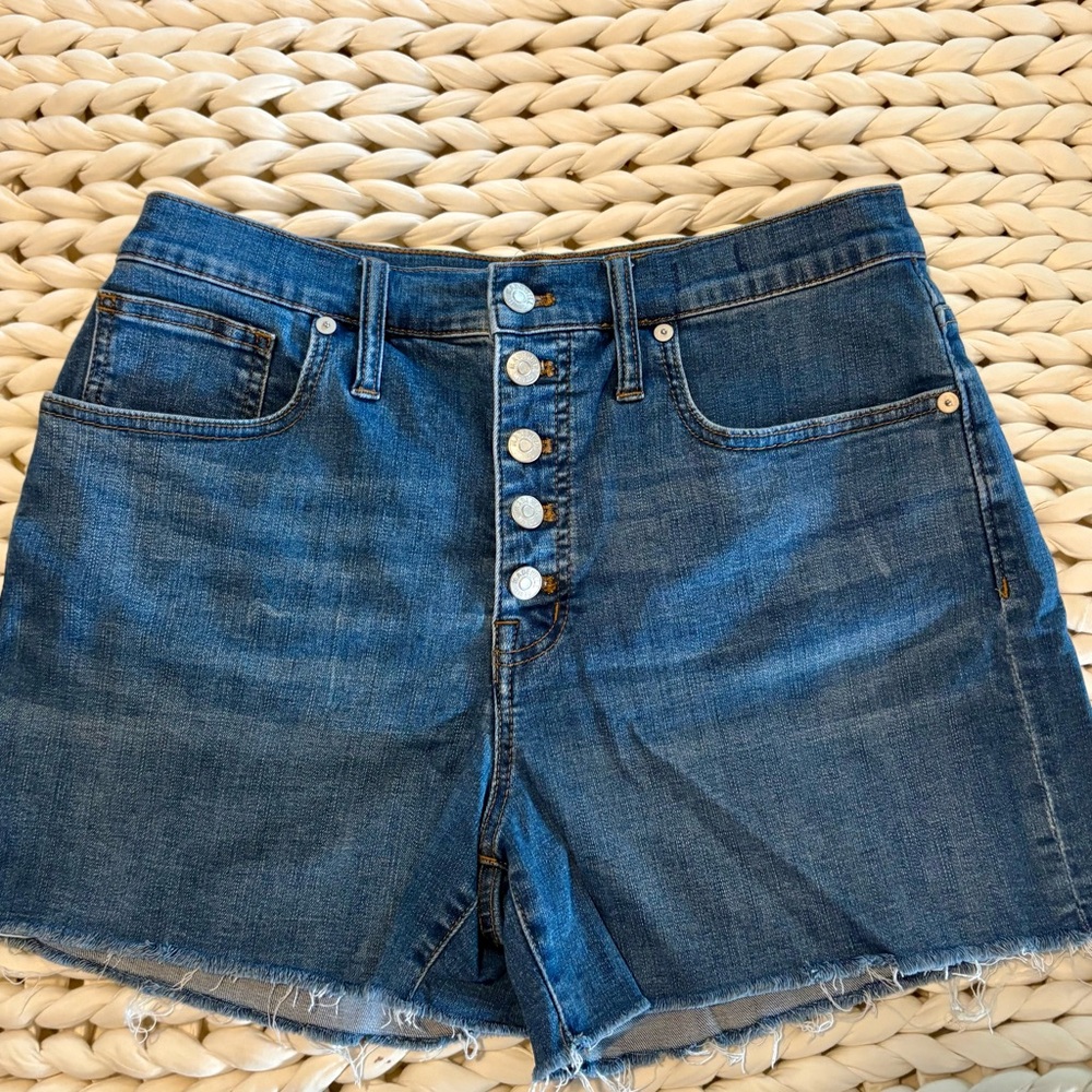 Madewell High-Rise Denim Shorts